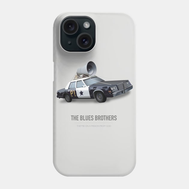 The Blues Brothers - Alternative Movie Poster Phone Case by MoviePosterBoy