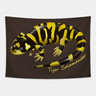 Barred Tiger Salamander Tapestry