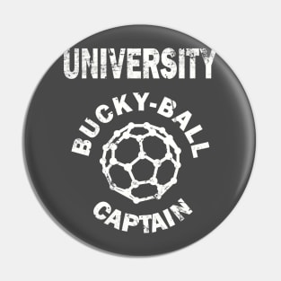 University Bucky-Ball Captain Pin