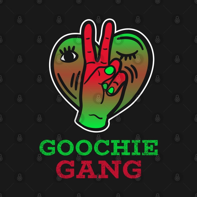 Goochie Gang Parody Funny Peace sign by MzM2U