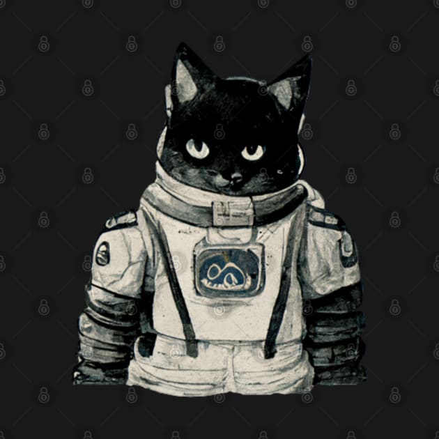 Astronaut Cat by SpaceCats