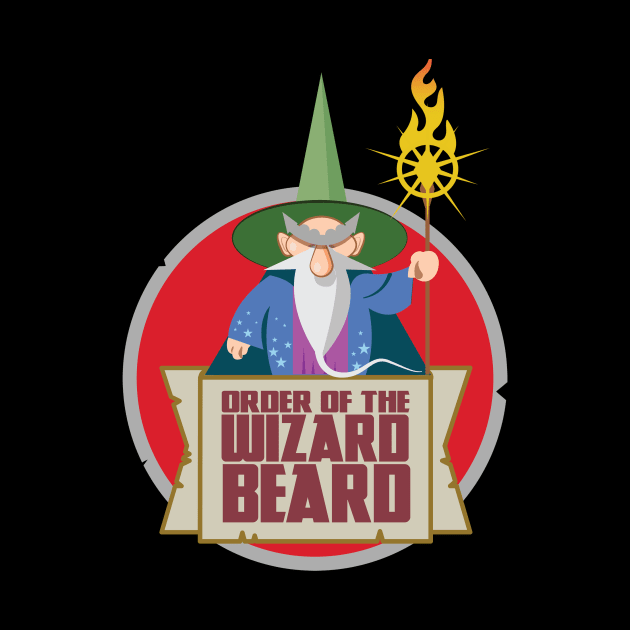 Order of The Wizard Beard by Nik Afia designs