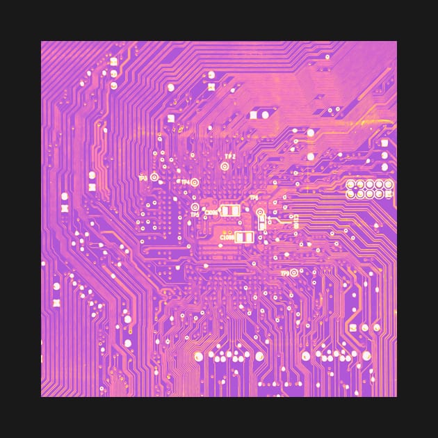 Sapphic Pride Computer Circuits Design by VernenInk