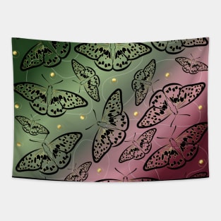 Monarch butterfly pattern Tapestry