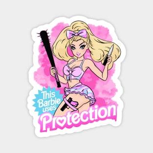 This Babe Uses Protection Magnet