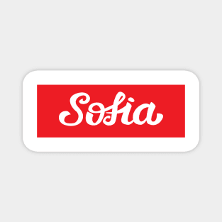 Sofia My Name Is Sofia Magnet