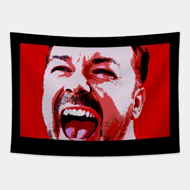 ricky gervais Tapestry by oryan80