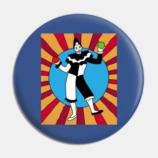 Juggler Juggling Circus Performers Pin