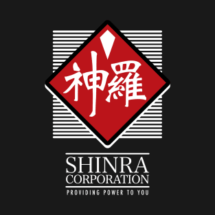 Final Fantasy VII Shinra Corp T-Shirt - Inspired by FF7 Corporation by Rev-Level T-Shirt