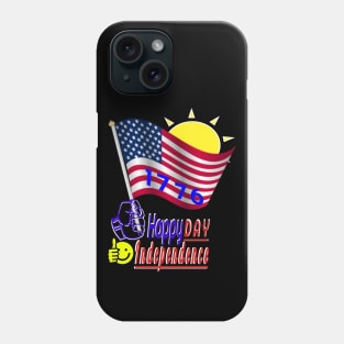 Independence Day in the United States Fourt of july Phone Case