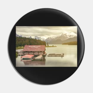 Maligne Lake Boathouse Pin