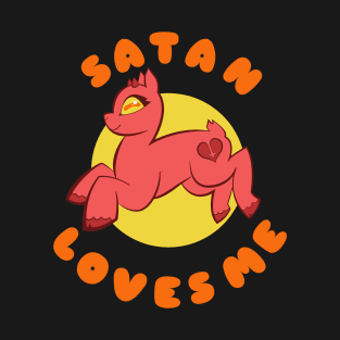 Satan Loves Me Red T-Shirt