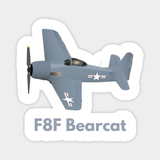 WW2 F8F Bearcat Airplane Magnet