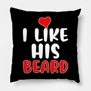 I like his beard Pillow