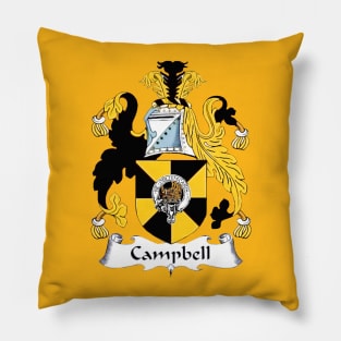 Campbell Clan Crest T-Shirt Pillow