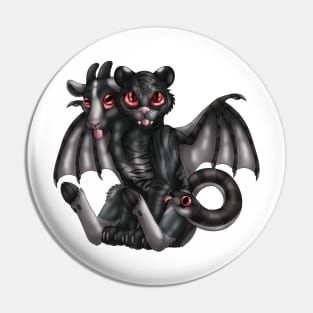 Chimera Cubs: Black Tiger Pin