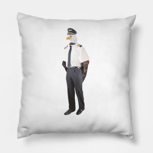 Airline Pilot Eagle Pillow