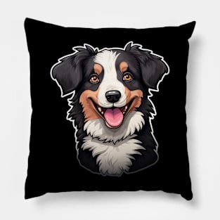 Cute Border Collie Dogs Funny Border Collie Pillow