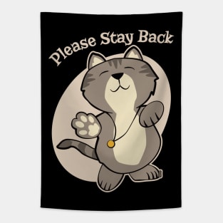 Please Stay Back Tapestry