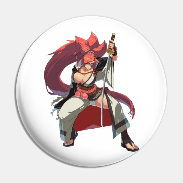 Baiken Guilty Gear Pin by abdul rahim