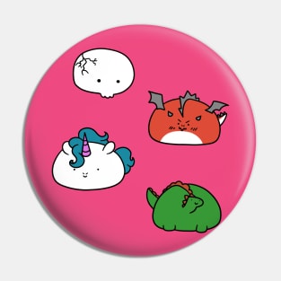 Cute Creature Blobs! Pin