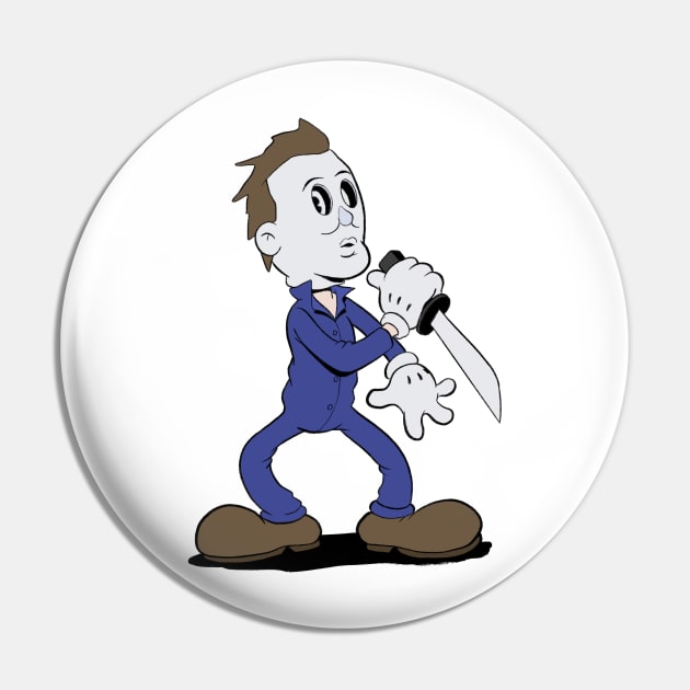 Michael Halloween (transparent) Pin by Kevcraven