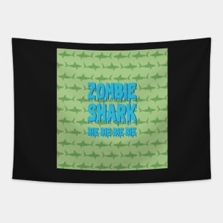 Zombie Shark Tapestry