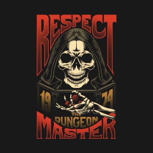 Respect The Dungeon Master - color T-Shirt