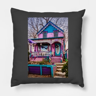 Victorian Gingerbread Cottage 5 Pillow