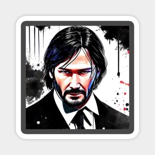 John Wick, Warrior look Magnet