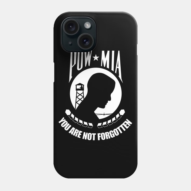 Military POW - MIA Phone Case by twix123844