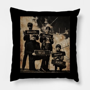 BeatleMania Pillow