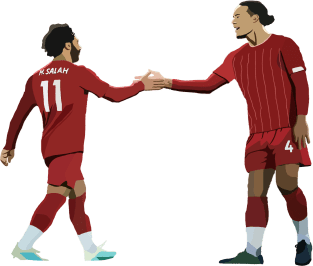 Mohamed Salah & Virgil van Dijk Magnet