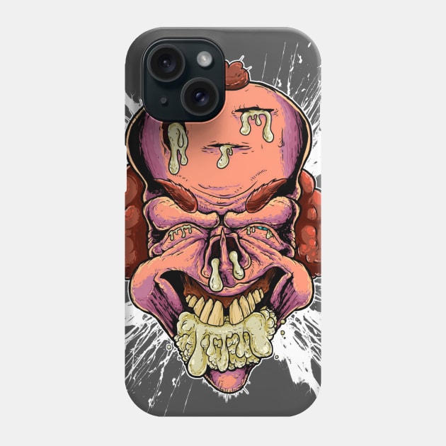 Drunked clown Phone Case by vladPrival