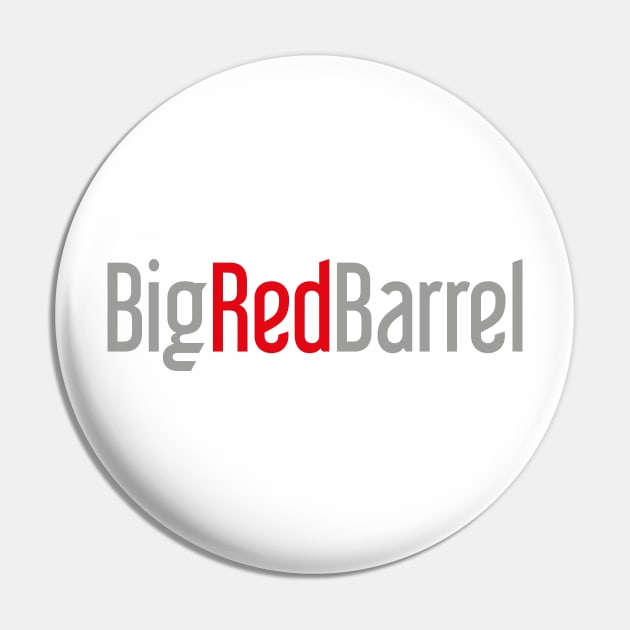 BRB Logo: Front & Back Pin by Big Red Barrel