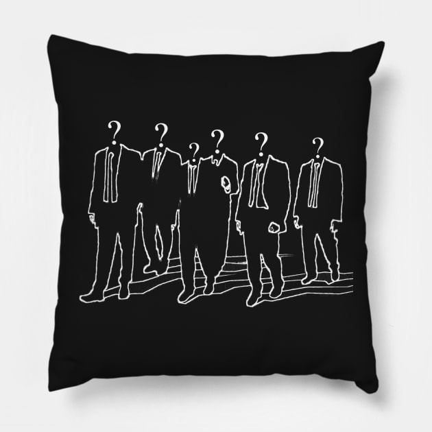 Anonymous Pillow by hottehue