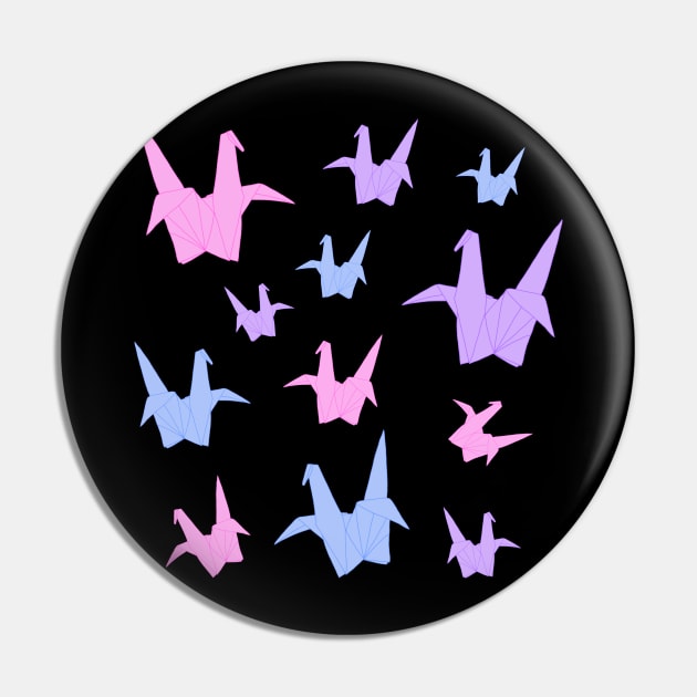Cranes Pin by inparentheses