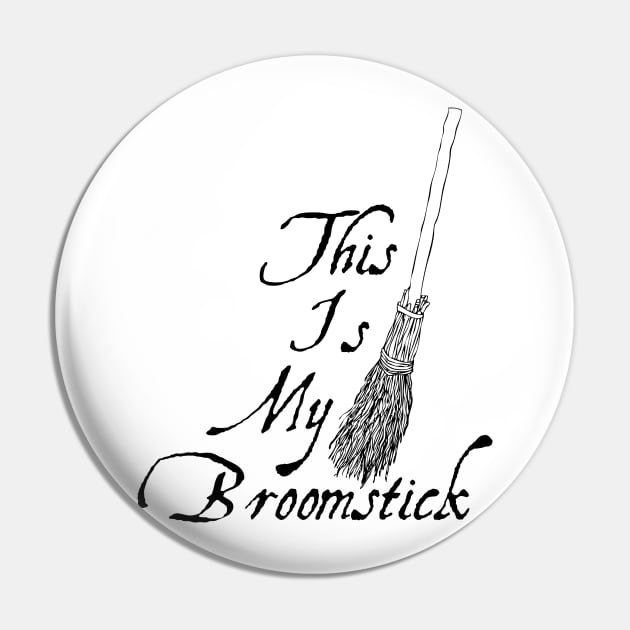 This is my broomstick Pin by puppaluppa
