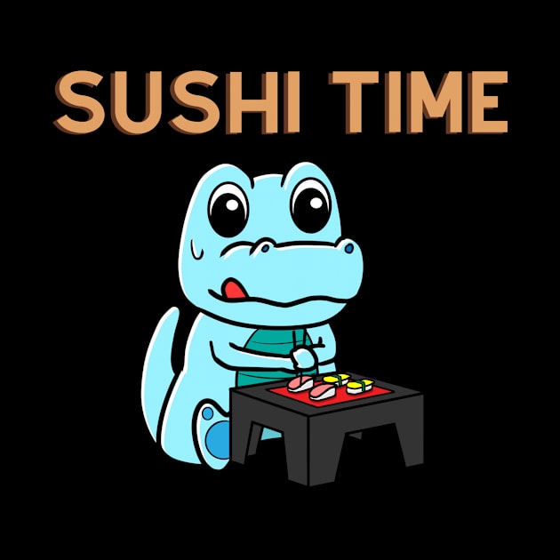 Sushi TIme Dinosaur by Bubbly Tea