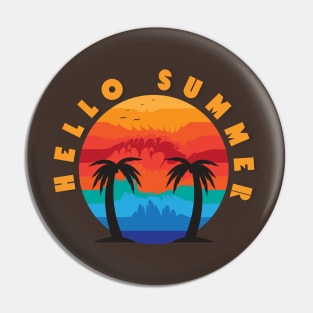 HELLO SUMMERS Pin