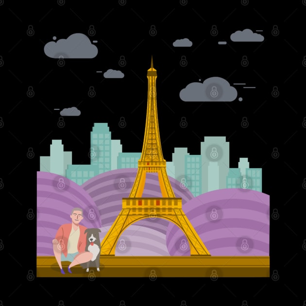 A trip with my dog to Paris by Aversome