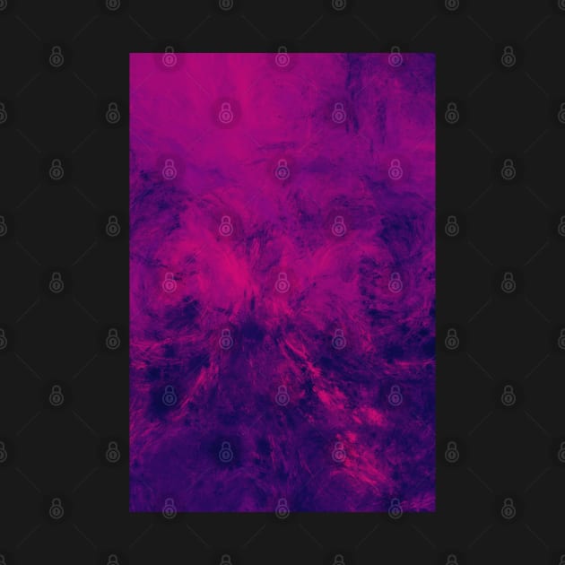 Dark Pink and Purple Abstract Splash Artwork by love-fi