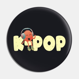 K-Pop Music Pin