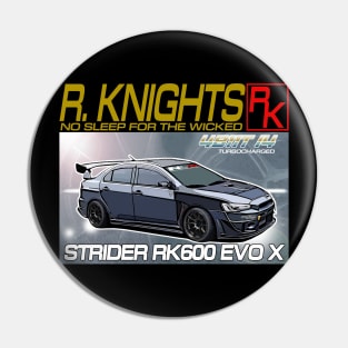 R.Knights Evo X Graphite Grey Pin