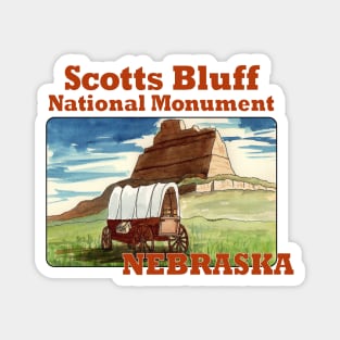 Scotts Bluff National Monument, Nebraska Magnet