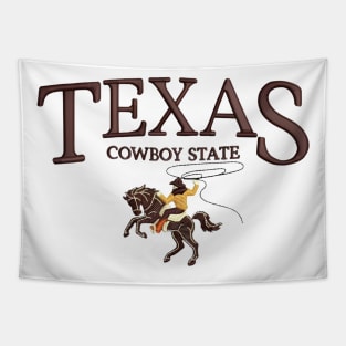 Texas cowboy state Tapestry