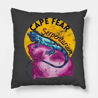 Cape Fear Serpentarium (distressed) Pillow