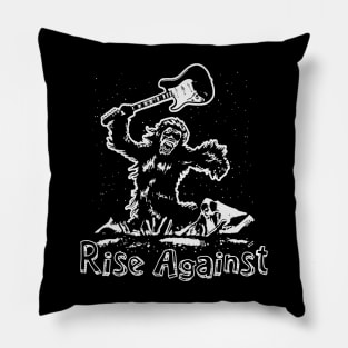 rise againstguitar smash Pillow