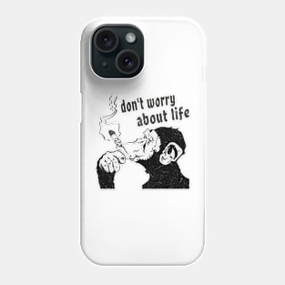 don't worry /animals art Phone Case