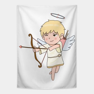 Cupid Valentine Tapestry